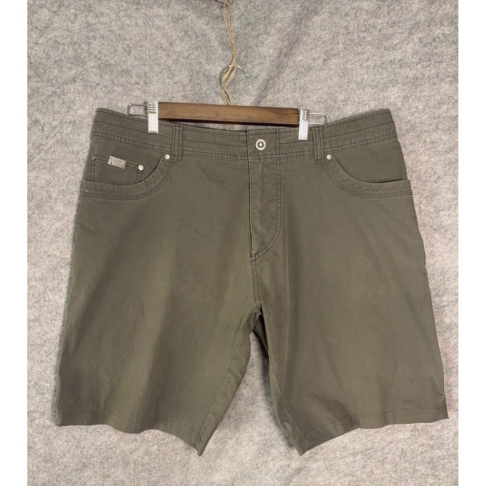 Kuhl Revolvr Shorts Mens 40 Green Patina Utility Hiking - SEE NOTE